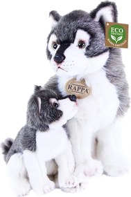 Rappa Pluszowy wilk z młodym, 27 cm