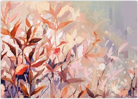 Obraz - Malowanie pastelami jesieni (70x50 cm)