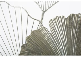 Metalowa dekoracja wisząca w kolorze srebra Mauro Ferretti Goxy Silver, 62x86 cm