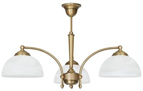 Złoty żyrandol mosiężny do pokoju Y-S3C