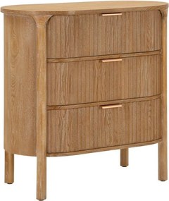 Komoda z litego drewna jodłowego w naturalnym kolorze 80,5x82x47 cm Gothenburg – Mauro Ferretti