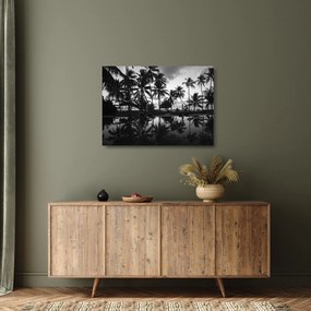 Obraz na szkle tropikalnej wyspy (70x50 cm)