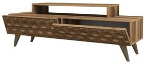 Stolik pod telewizor City Walnut