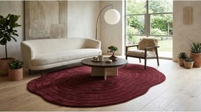 Bordowy dywan 160x230 cm Pebble – ESTE
