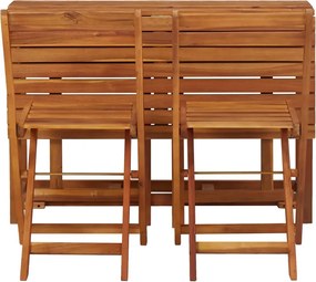 Drewniany stół i krzesła ogrodowe - Alfred