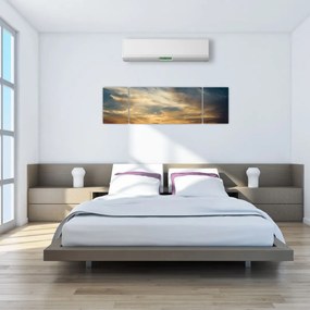 Obraz zachodu słońca (170x50 cm)