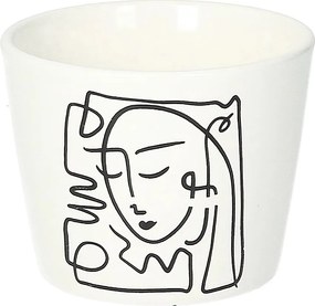 Osłona na doniczkę Face II 8cm