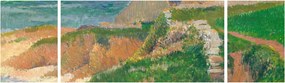 Obraz - Henri Moret, The Island of Raguenez, Brittany, reprodukcje (170x50 cm)