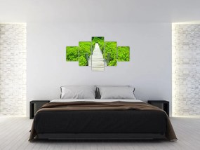 Obraz - drewniany chodnik (125x70 cm)