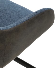 Zestaw krzeseł obiadowych z mechanizmem powrotnymDCH-Y1143 BLUE2, 2 szt.