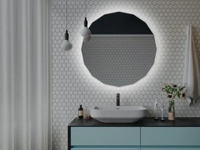 Lustro dekoracyjne SIMPLE OBERON 70 z oświetleniem LED EXCLUSIVE MIRADO