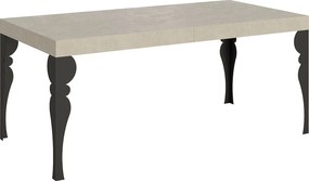 Stół rozkładany 200/304x90 cm Paxon kaszmir nogi antracytowe