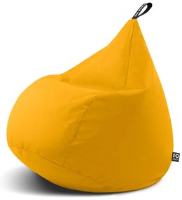 Żółty worek do siedzenia Drop L – So Soft?