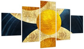 Obraz - Koła (125x70 cm)