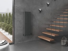 Mexen Oregon grzejnik dekoracyjny 1200 x 360 mm, 417 W, antracyt - W202-1200-350-00-66