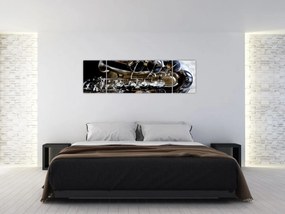 Obraz - Saksofon (170x50 cm)