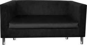 Sofa Monaco : Kolor nogi - Chrom, Kolor tkaniny - Kronos7/Poso135, Typ tkaniny - Kronos/Poso, Wysokość nogi - 15 cm
