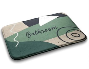 Dywanik antypoślizgowy do łazienki Dywanik antypoślizgowy do łazienki Geometryczny Wzór