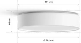 Inteligentna lampa sufitowa LED 10 W Enrave – Philips Hue