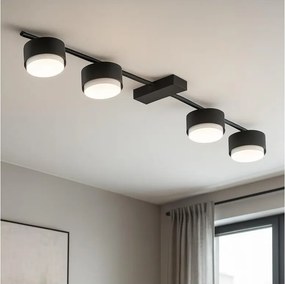 Brilagi - LED oprawa punktowa MONO 4xGX53/12W/230V czarna