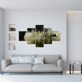 Obraz porannej mgły (125x70 cm)