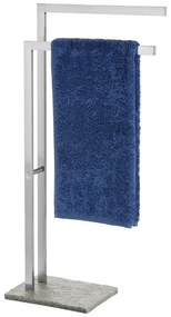 Łazienkowy stojak na ręczniki GRANITE - 2 ramienny, WENKO
