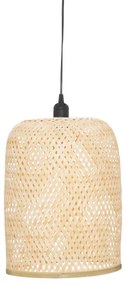 Lampa wisząca bambusowa ALI, Ø 28 cm