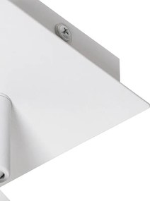 Nowoczesny reflektor łazienkowy biały kwadratowy IP44 - Ducha