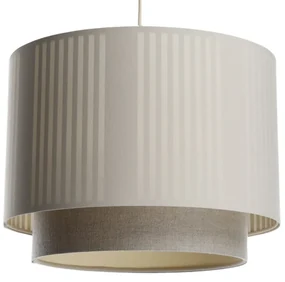 Lampa wisząca DUO LAMI LINE 60 kremowa/beżowa BPS KONCEPT