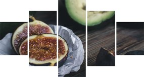 Obraz fig i awokado (125x70 cm)