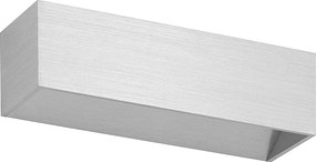 Nowoczesny kinkiet RETT - D?ugo?? 25 cm - LED SMD 8W - 790lm -3K - góra i dó? - aluminium - aluminium szczotkowane - IP20