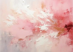 Obraz - Różowa abstrakcja (70x50 cm)