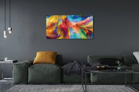 Obraz canvas na ścianę Nieregularne Paski Fraktalne