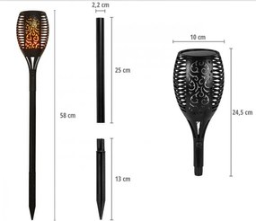 VOLTRONIC Solar LED zestaw 33 LED, 2 szt