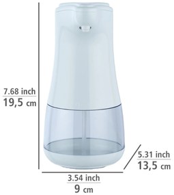 Bezdotykowy dozownik do mydła i płynu do dezynfekcji DIALA, z sensorem na podczerwień, 360 ml, WENKO