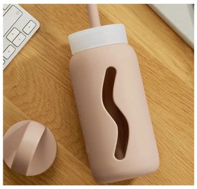 Jasnobrązowa butelka podróżna 500 ml Desert Rose – Muuki