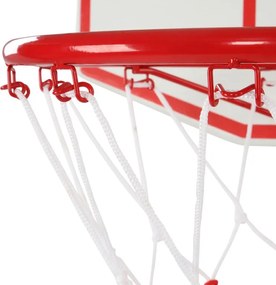 Kosz do koszykówki z kółkami, regulowany 113 - 236 cm