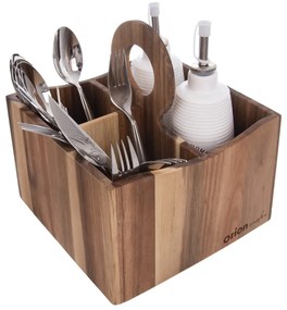 Orion Stojak na sztućce Wooden