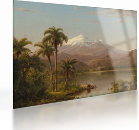 Obraz na szkle - Frederic Edwin Church, Tamaca Palms, reprodukcje (70x50 cm)