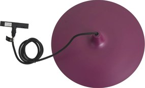 Retro Lampa Wisząca Fioletowa do Systemu Szynowego 1-Fazowego - Slimline Panzi