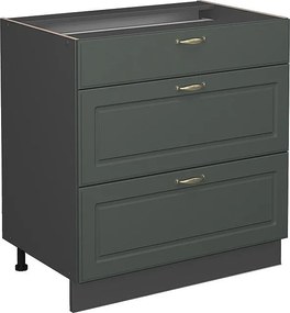 Szafka dolna do kuchni green gold country 80x51.6x82 fame-line