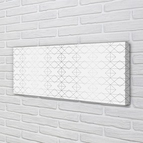 Obraz na płótnie Zarys Wielokątów