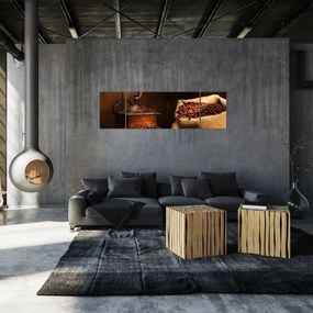 Obraz kawy (170x50 cm)
