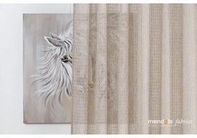 Beżowa firanka 140x260 cm Pescara – Mendola Fabrics