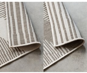 Brązowo-kremowy dywan odpowiedni na zewnątrz 120x170 cm Gemini – Elle Decoration
