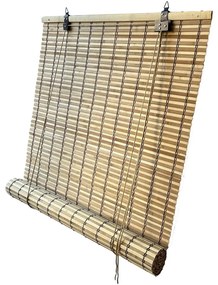 Bambusowa roleta w naturalnym kolorze 120x160 cm Java – Gardinia