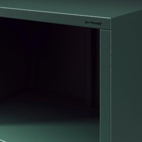 Regał na książki MARIO, 500 x 1800 x 350 mm, Modern: butelkowa zieleń