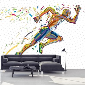 Fototapeta - Biegacz (196x136 cm)