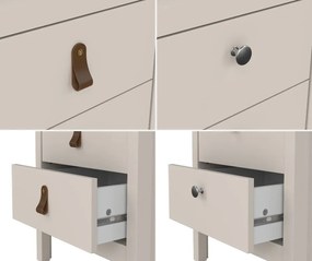 Szafka nocna z 2 szufladami Madrid, kaszmir mat