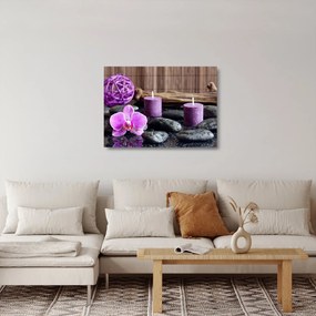 Obraz na szkle - Relaks (70x50 cm)